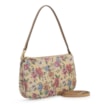 Bolsa De Ombro Alt Floral/Couro Bege - imagem 3
