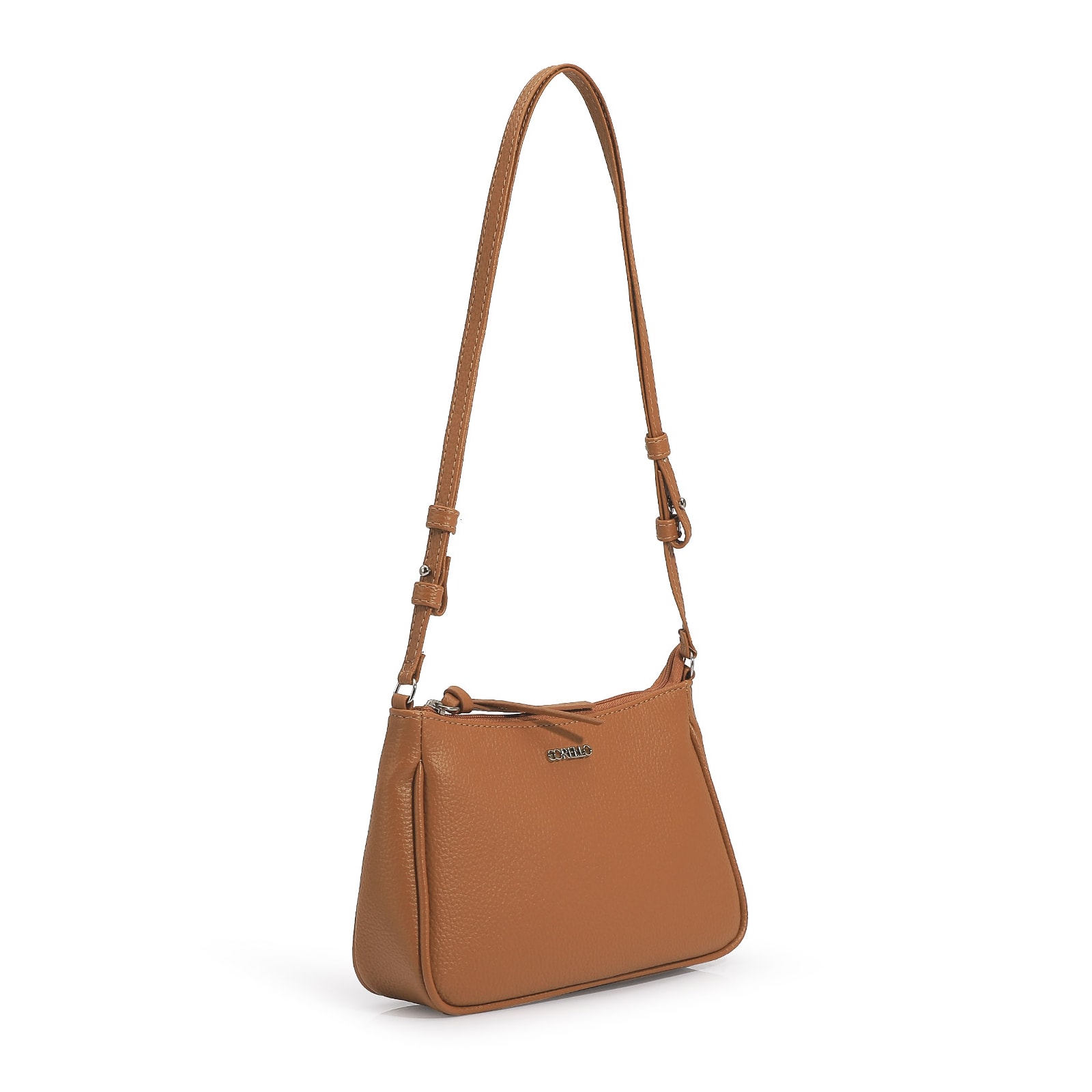 Bolsa De Ombro Alt Marrom Claro