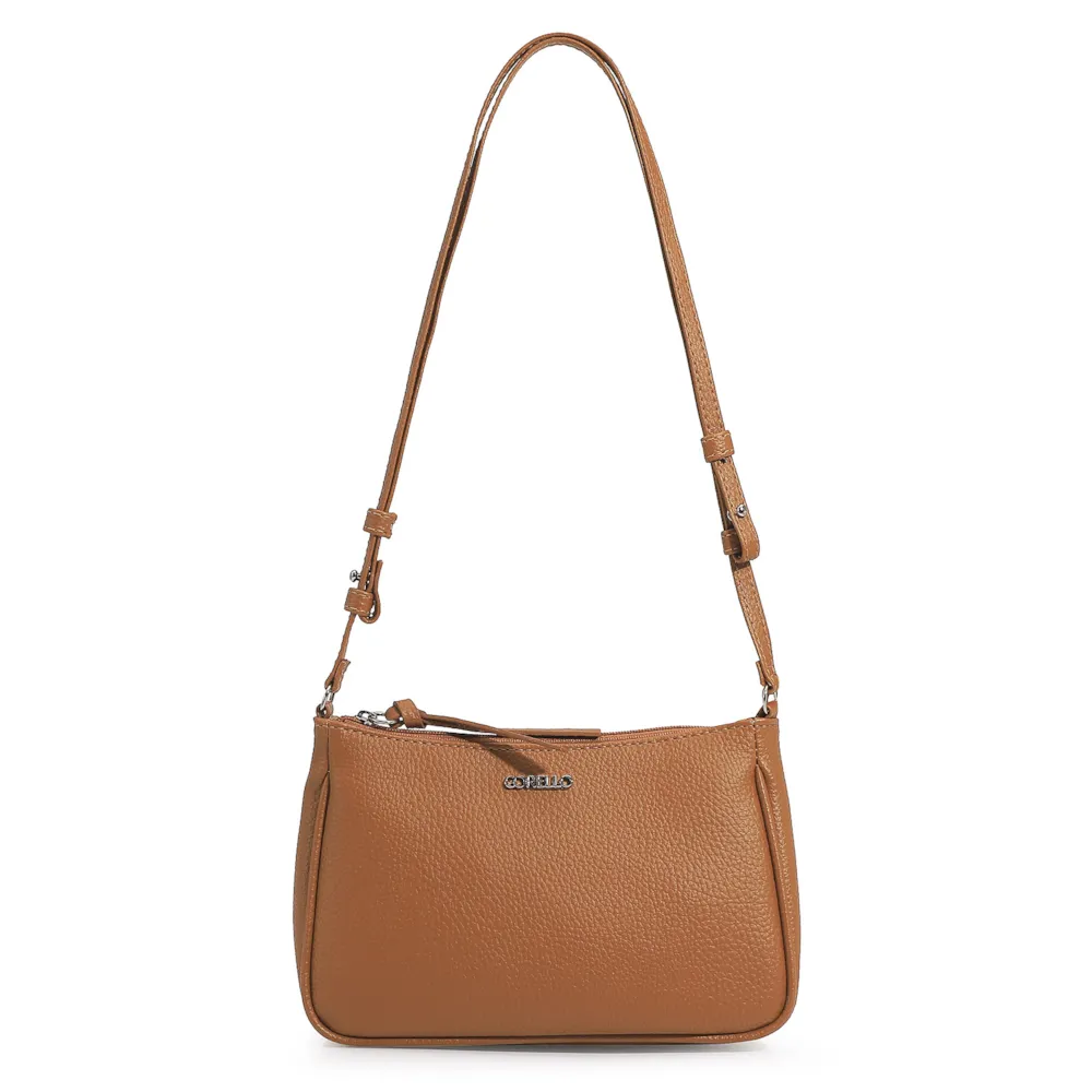 Bolsa De Ombro Alt Marrom Claro