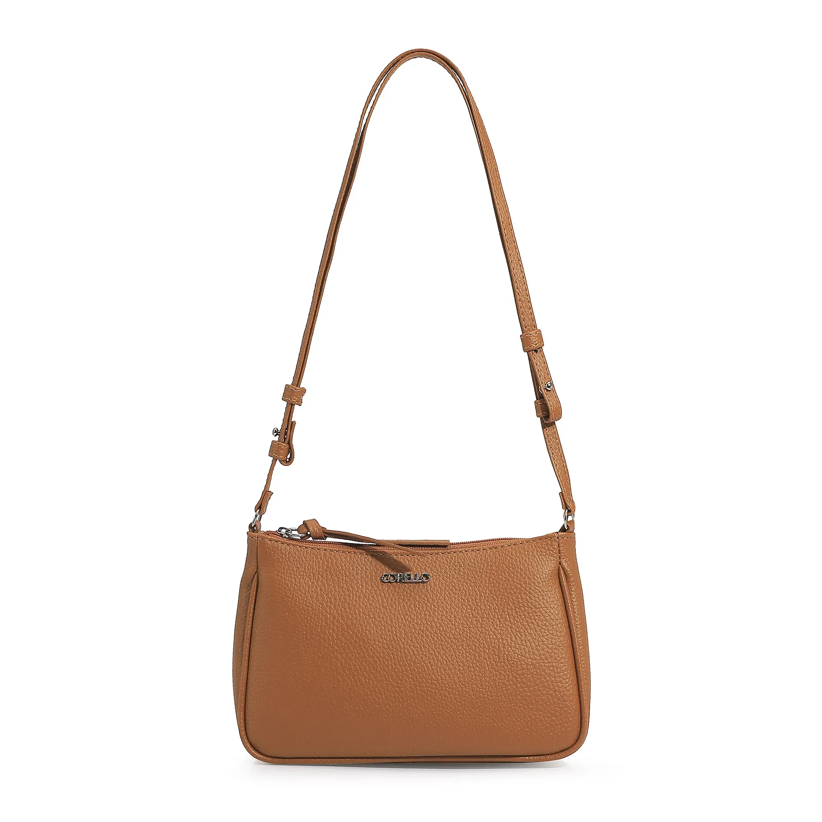 Bolsa De Ombro Alt Marrom Claro