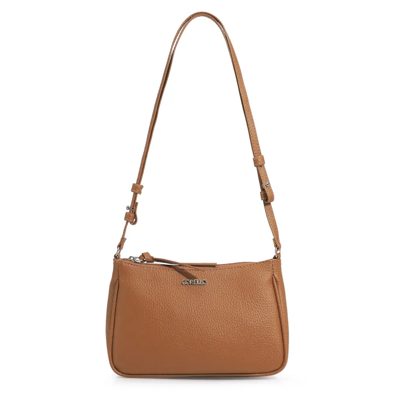 Bolsa De Ombro Alt Marrom Claro