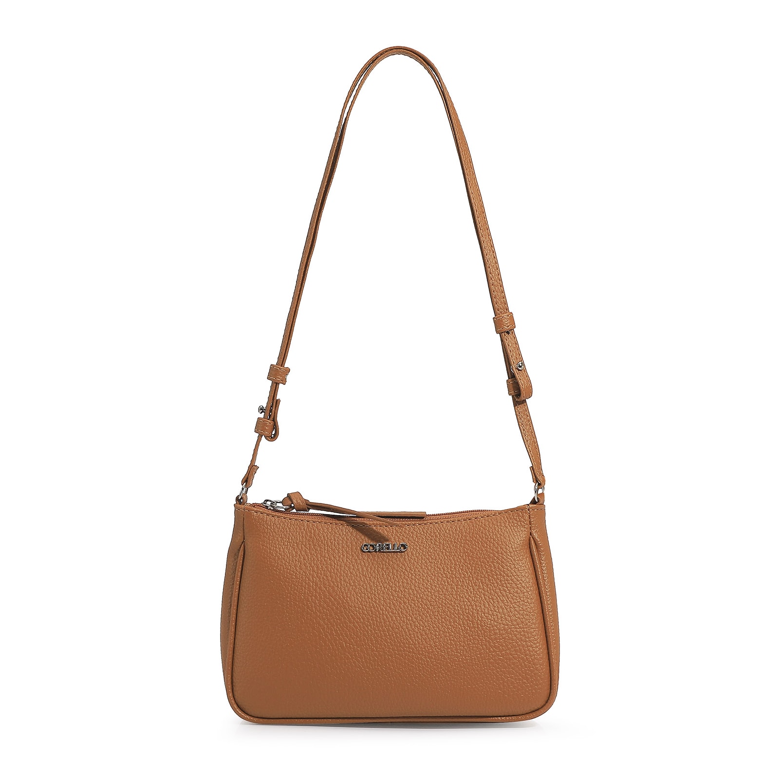 Bolsa De Ombro Alt Marrom Claro