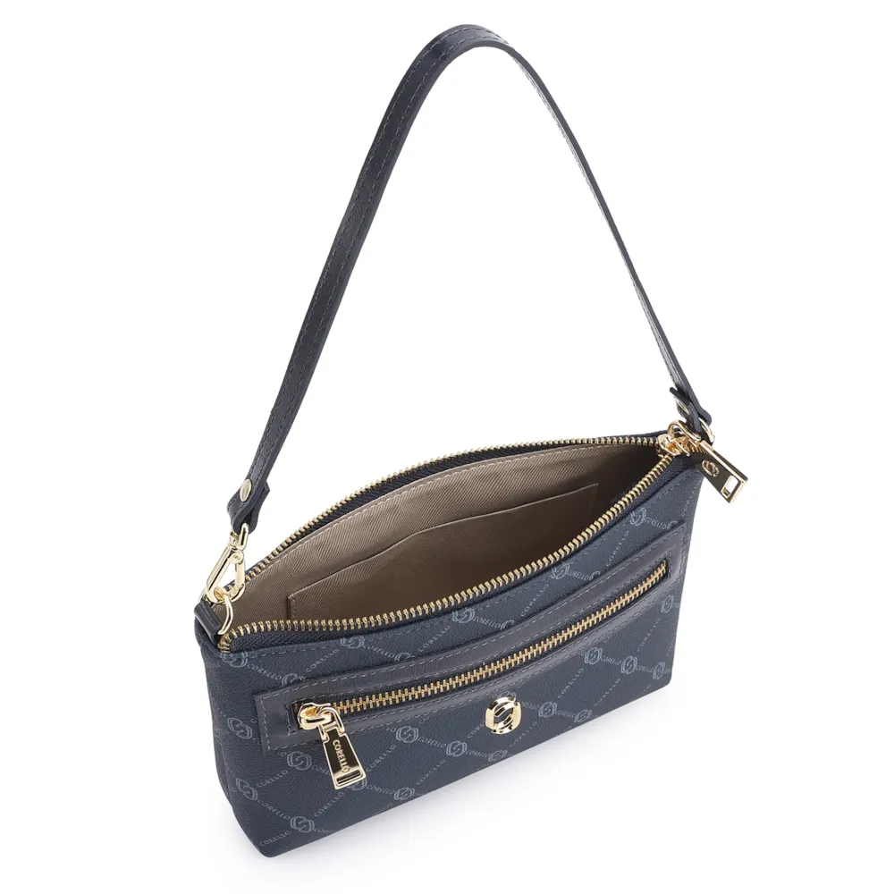 Bolsa De Ombro Alt Monograma Azul - imagem 4