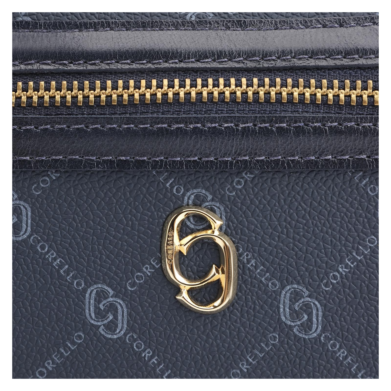 Bolsa De Ombro Alt Monograma Azul