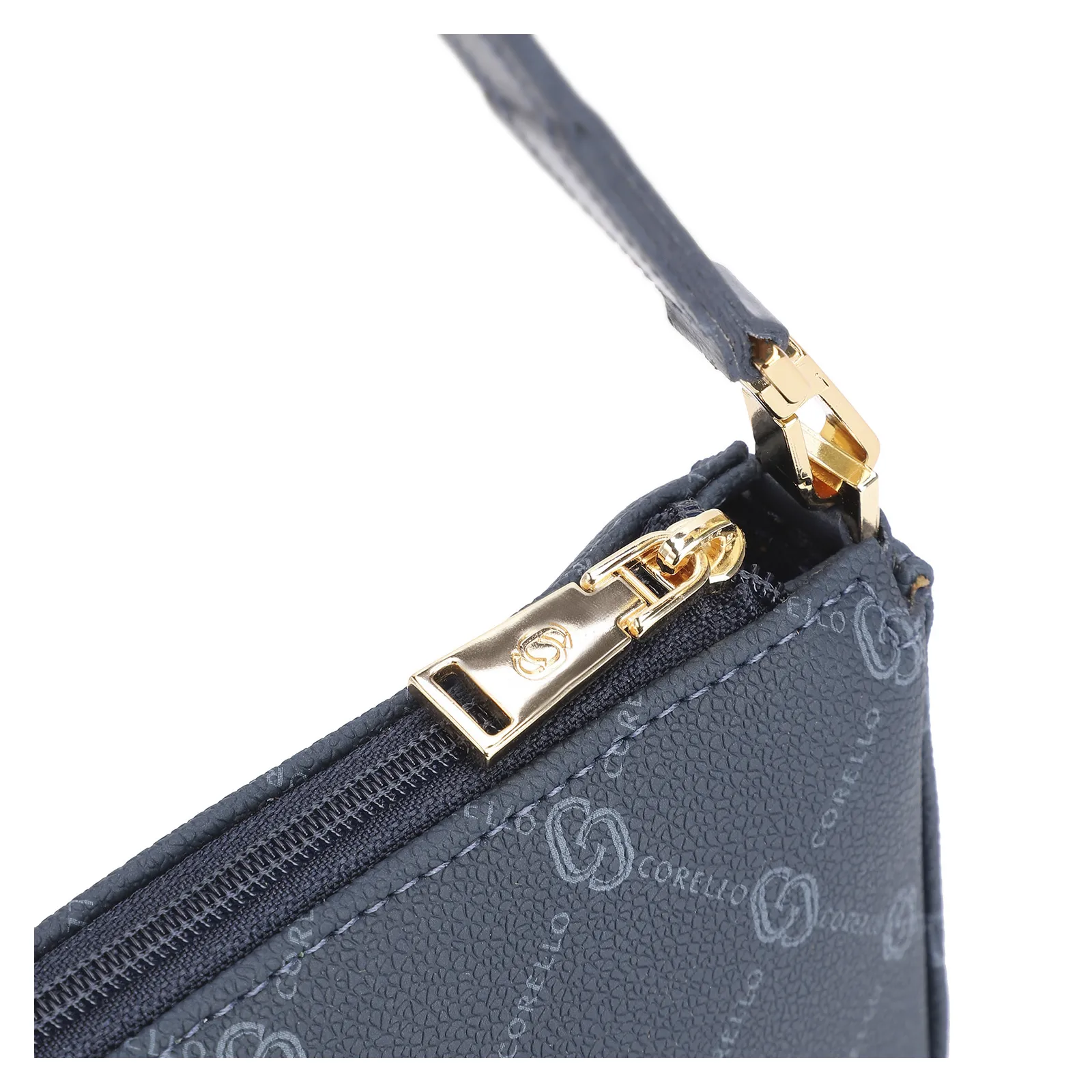 Bolsa De Ombro Alt Monograma Azul
