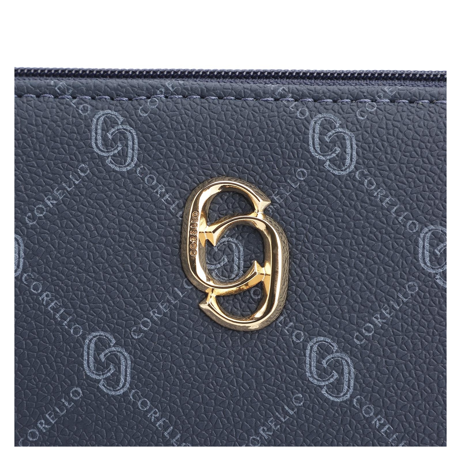 Bolsa De Ombro Alt Monograma Azul