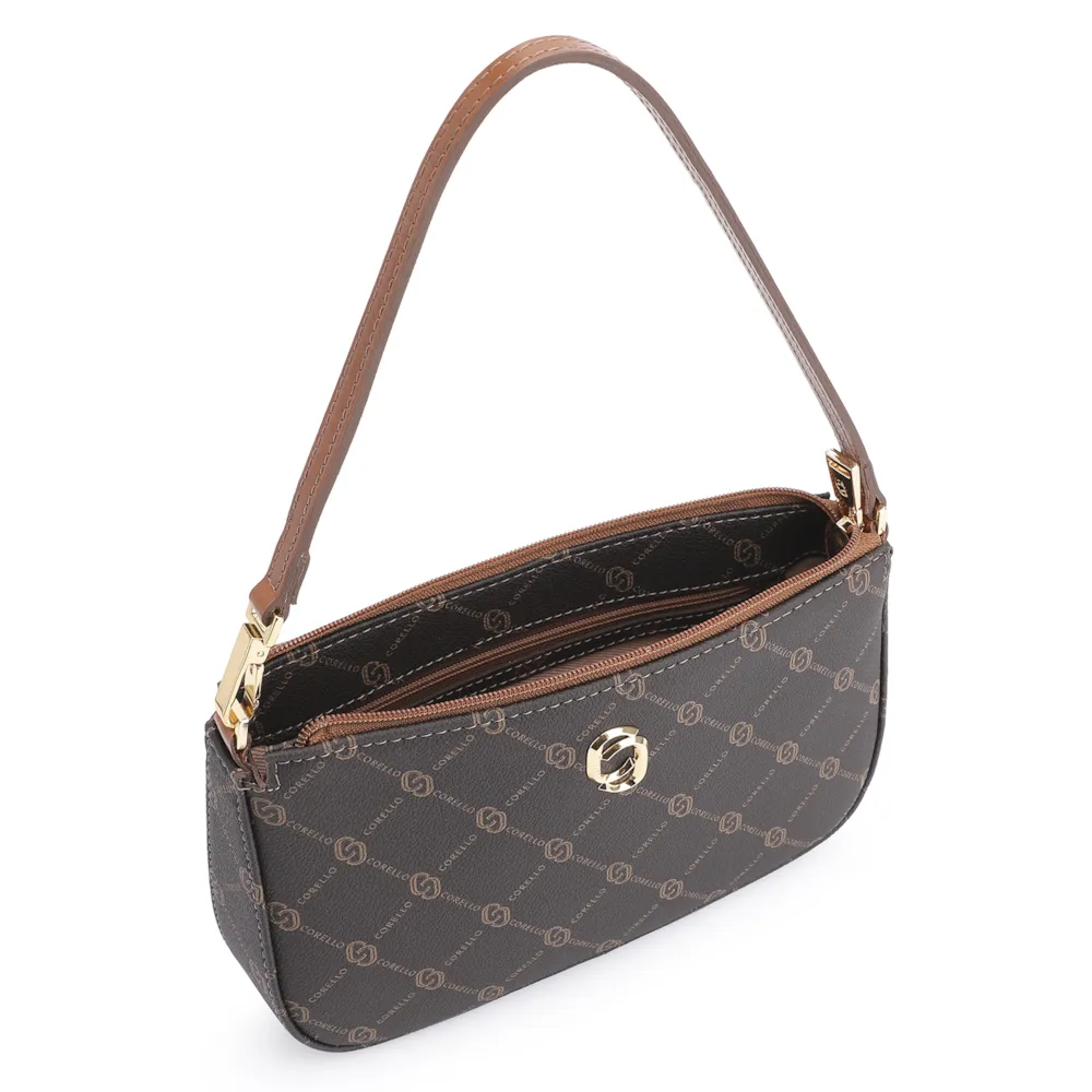 Bolsa De Ombro Alt Monograma Marrom - imagem 4