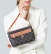 Bolsa De Ombro Alt Monograma Marrom - imagem 2