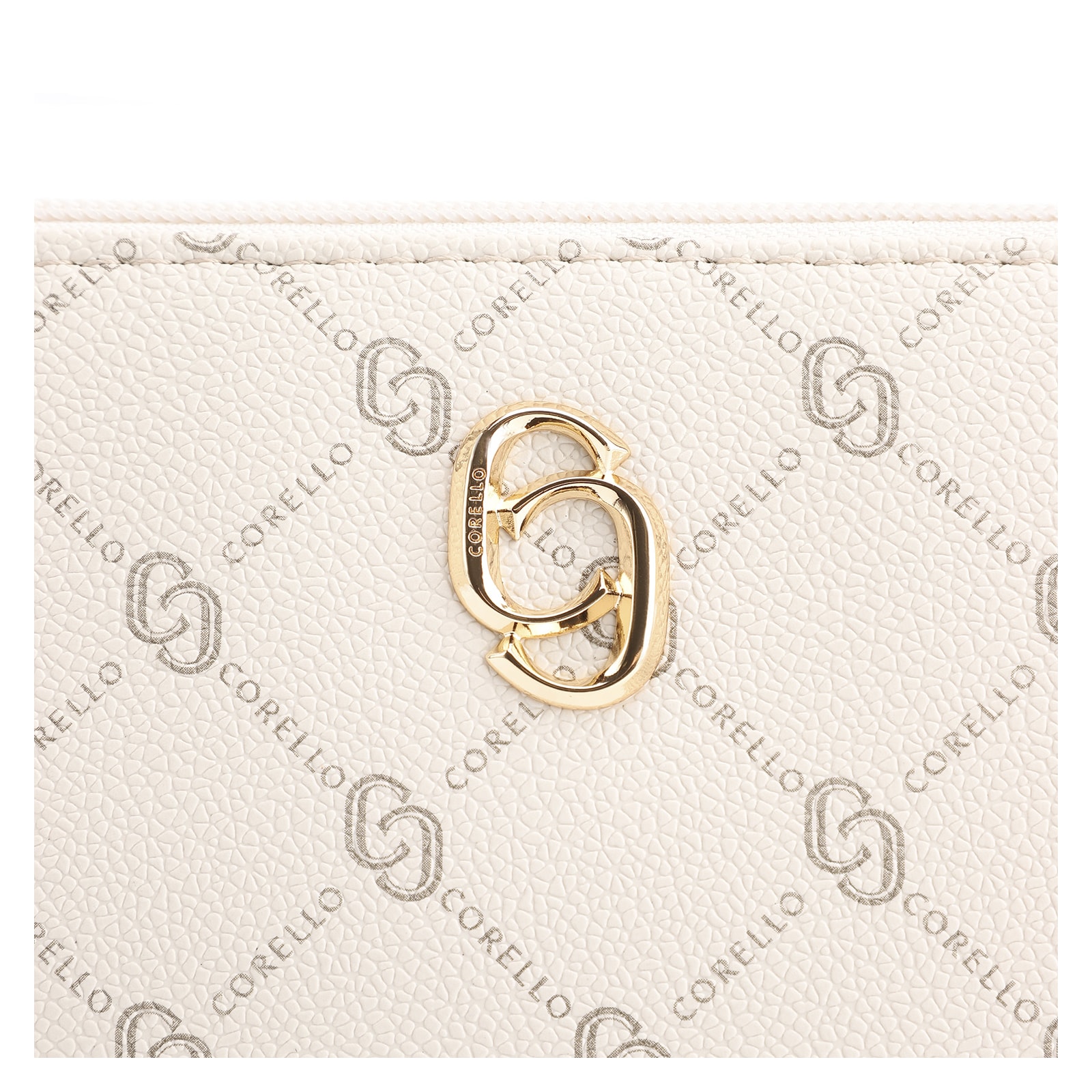 Bolsa De Ombro Alt Monograma Off White