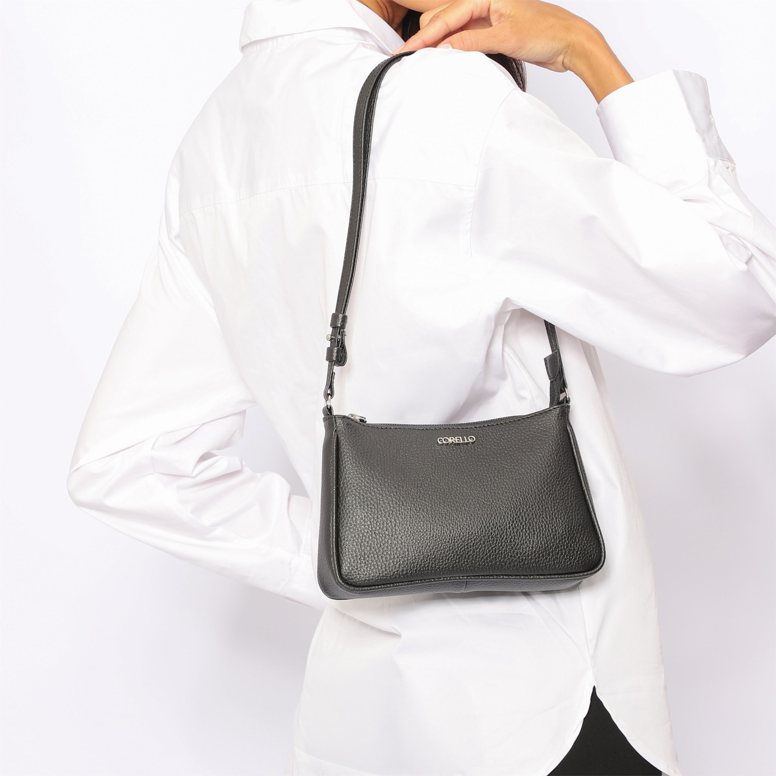 Bolsa De Ombro Alt Preto