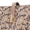  Bolsa De Ombro Alt Python Bege /Couro Bege - imagem 8