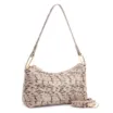  Bolsa De Ombro Alt Python Bege /Preta - imagem 3