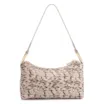  Bolsa De Ombro Alt Python Bege /Preta - imagem 4