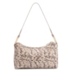  Bolsa De Ombro Alt Python Bege /Preta - imagem 4