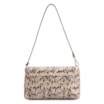 Bolsa De Ombro Alt Python Bege/Preto - imagem 4