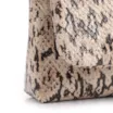Bolsa De Ombro Alt Python Bege/Preto - imagem 8