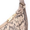 Bolsa De Ombro Alt Python Bege/Preto - imagem 5