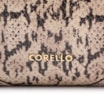 Bolsa De Ombro Alt Python Bege/Preto - imagem 6