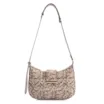 Bolsa De Ombro Alt Python Bege/Preto - imagem 1