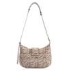 Bolsa De Ombro Alt Python Bege/Preto - imagem 1