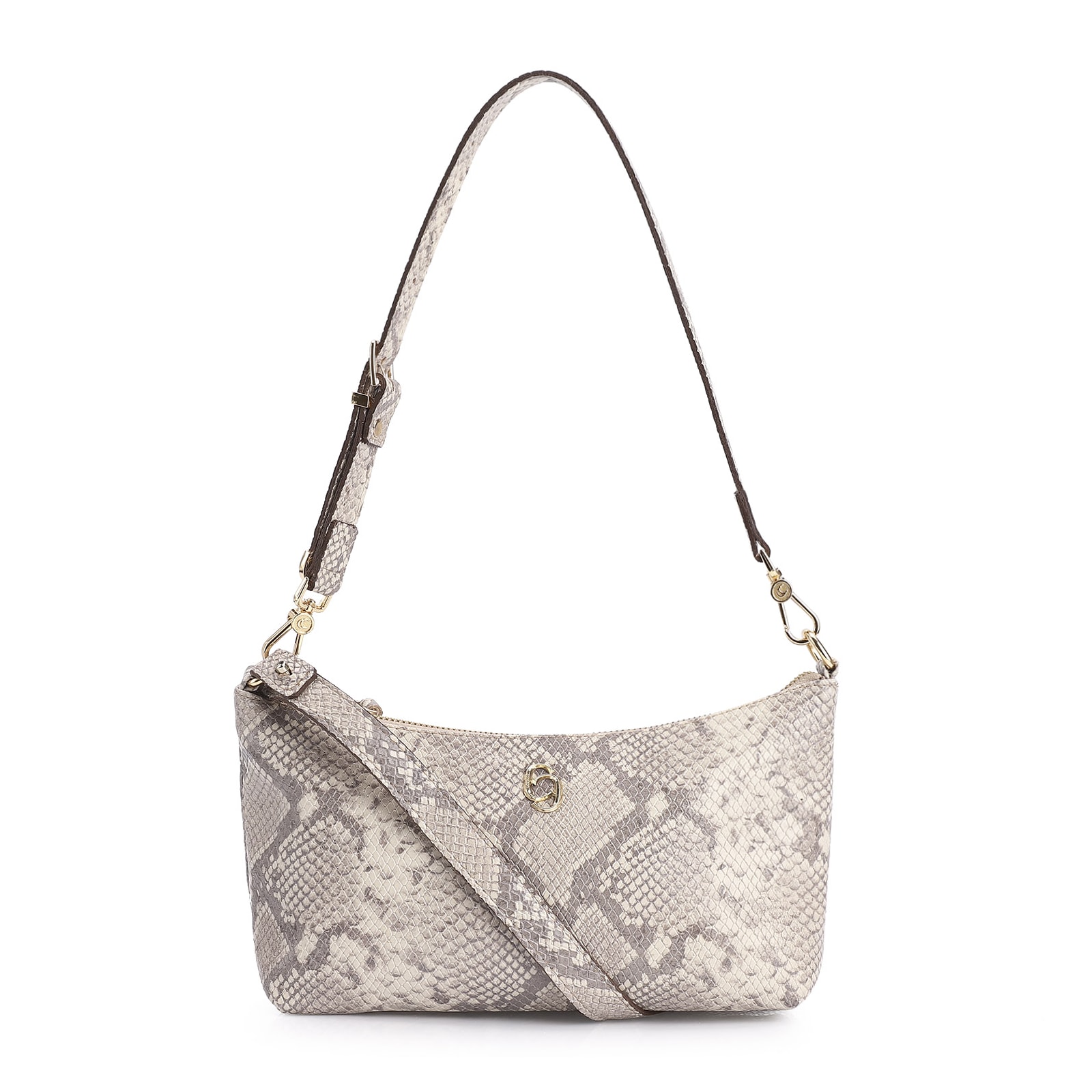 Bolsa De Ombro Alt Python Cinza