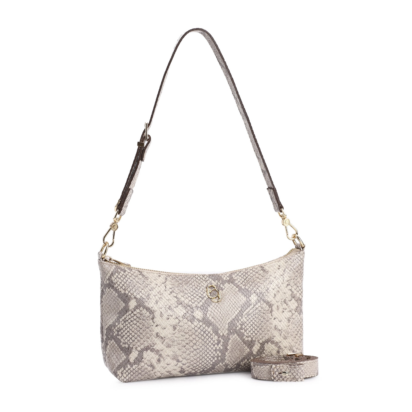 Bolsa De Ombro Alt Python Cinza