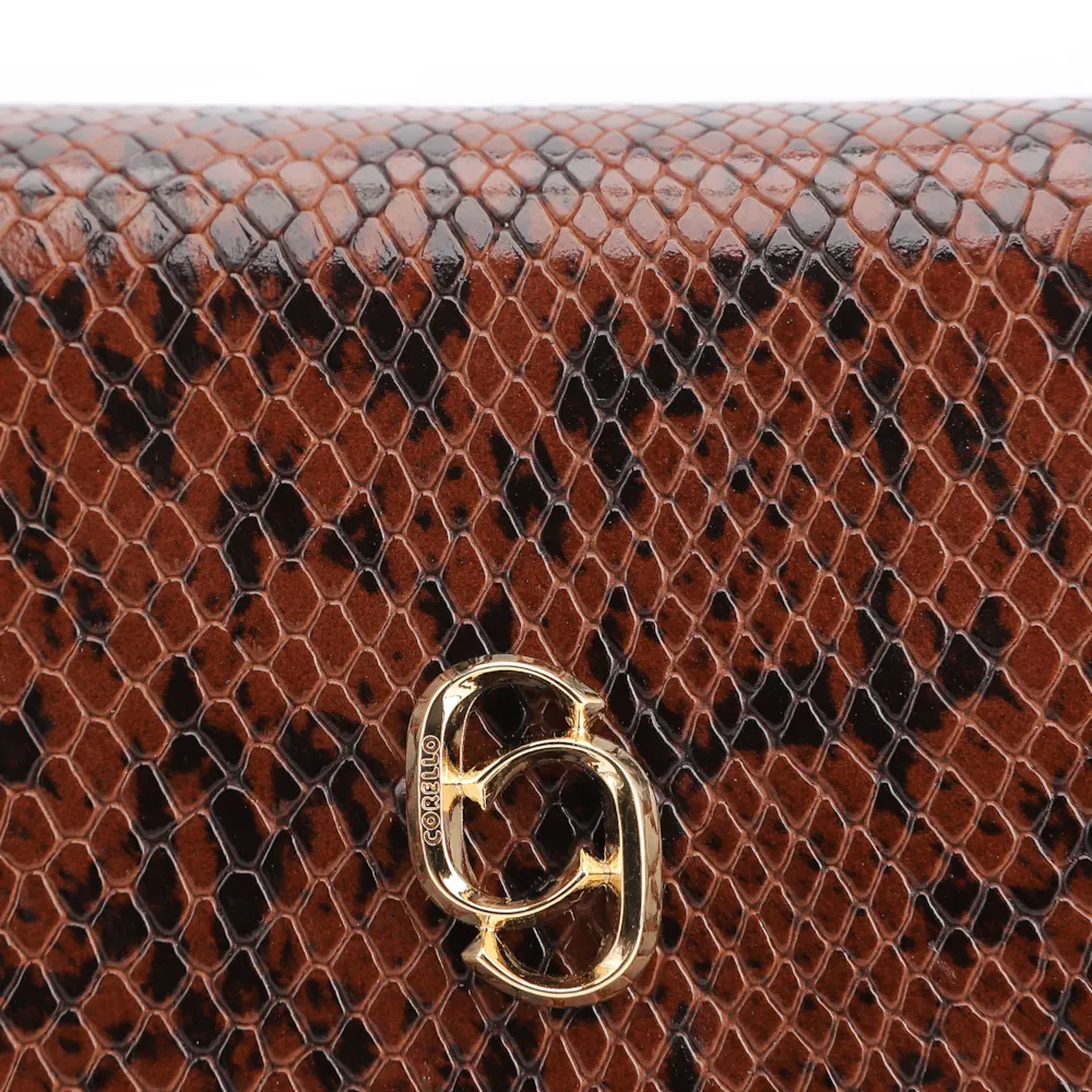 Bolsa De Ombro Alt Python Marrom - imagem 7
