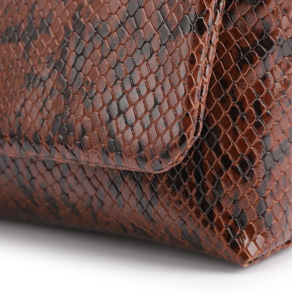 Bolsa De Ombro Alt Python Marrom - imagem 8