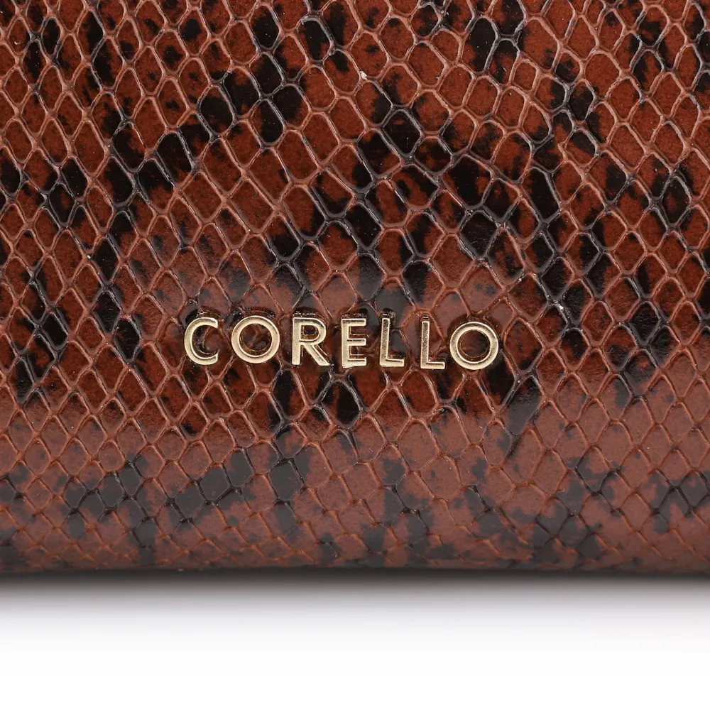 Bolsa De Ombro Alt Python Marrom - imagem 6