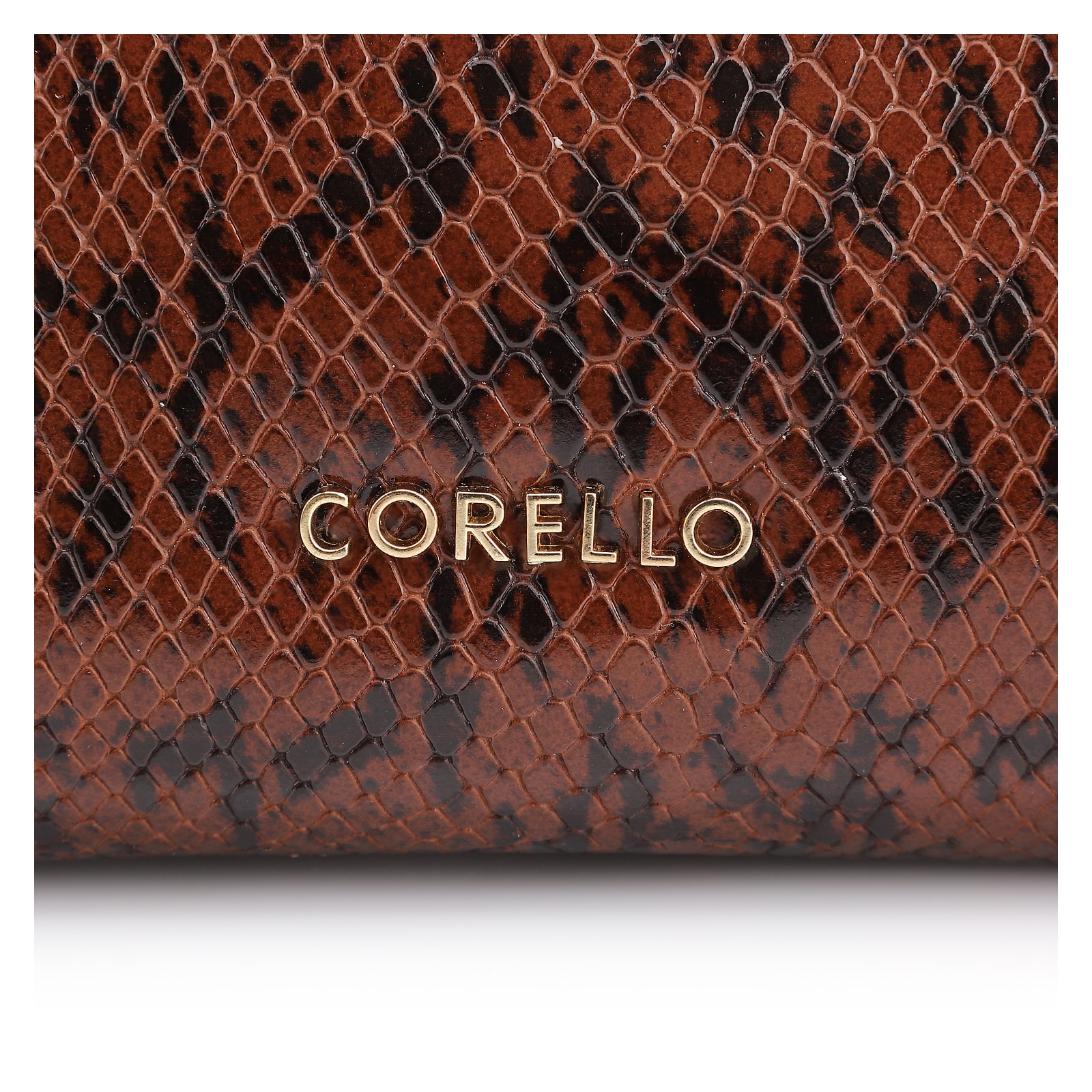 Bolsa De Ombro Alt Python Marrom