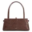  Bolsa De Ombro Alt Python Marrom/Couro Marrom - imagem 4