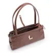 Bolsa De Ombro Alt Python Marrom/Couro Marrom - imagem 5