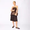  Bolsa De Ombro Alt Python Marrom/Couro Marrom - imagem 7