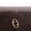 Bolsa De Ombro Alt Python Marrom Escuro - imagem 7