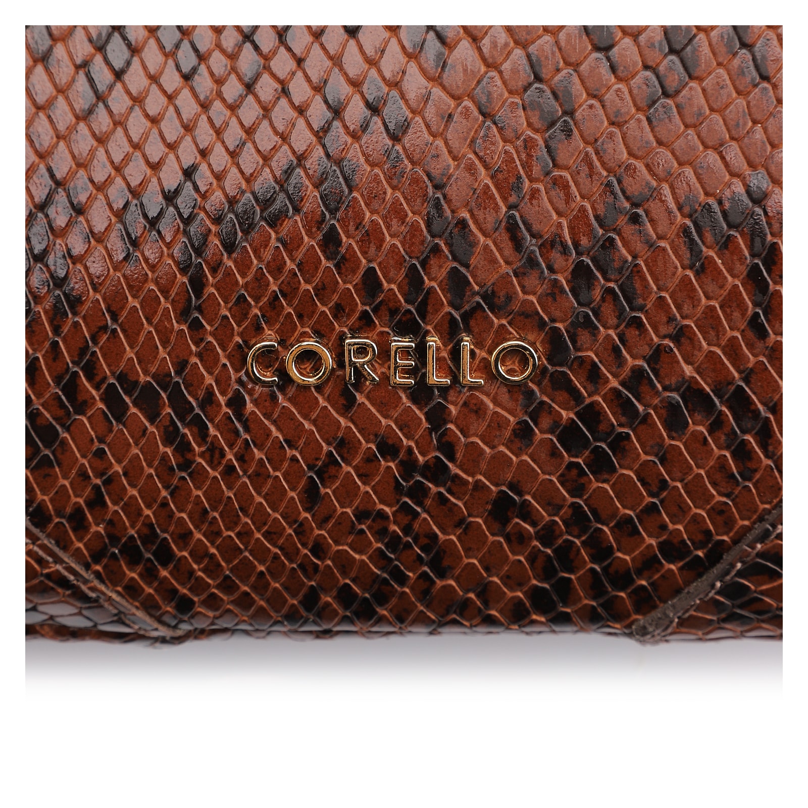 Bolsa De Ombro Alt Python Marrom Escuro