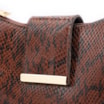 Bolsa De Ombro Alt Python Marrom Escuro - imagem 8