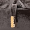 Bolsa De Ombro Alt Verniz Marrom Escuro - imagem 6