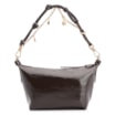 Bolsa De Ombro Alt Verniz Marrom Escuro - imagem 4