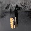 Bolsa De Ombro Alt Verniz Preto - imagem 8