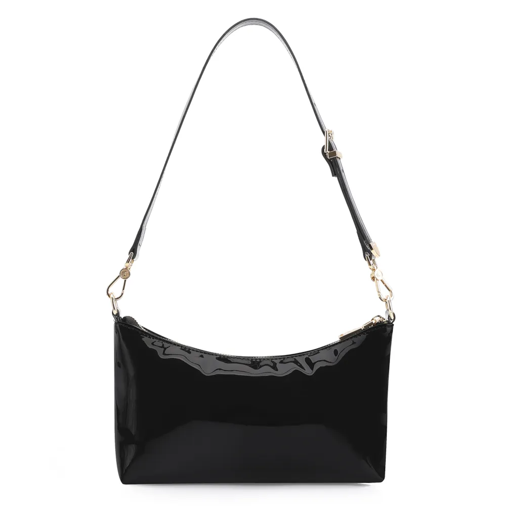 Bolsa De Ombro Alt Verniz Preto - imagem 3