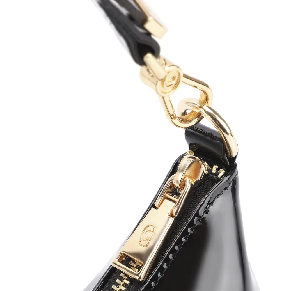 Bolsa De Ombro Alt Verniz Preto - imagem 5