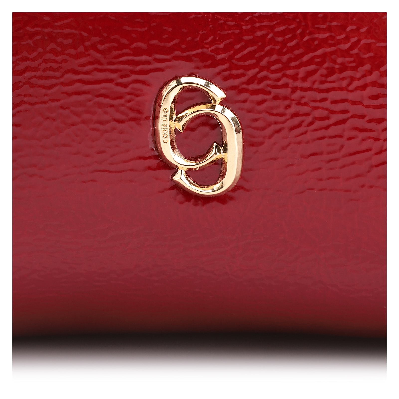 Bolsa De Ombro Alt Verniz Vermelho