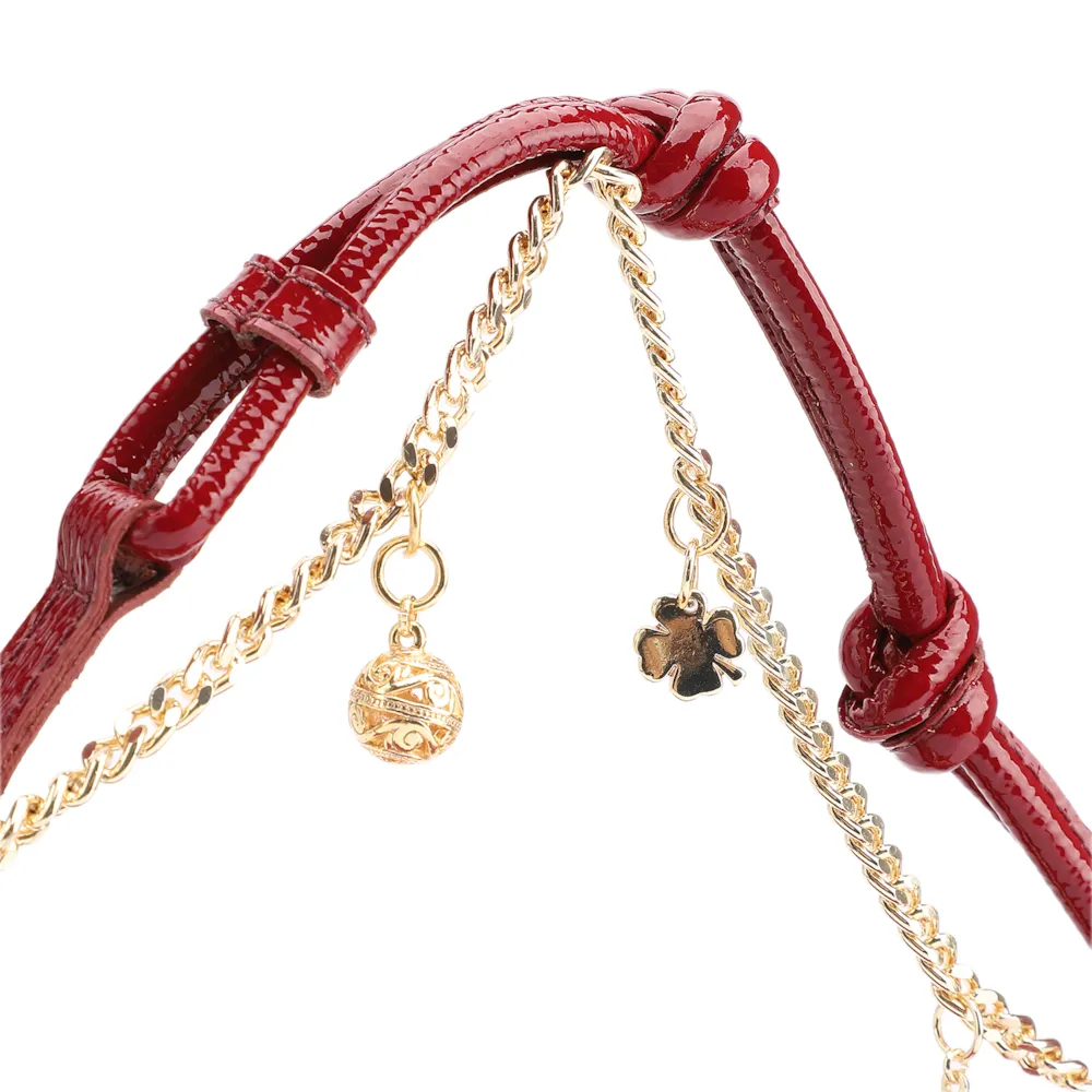 Bolsa De Ombro Alt Verniz Vermelho - imagem 8