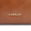 Bolsa De Ombro Argola Couro Camurça Marrom - imagem 7
