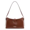 Bolsa De Ombro Argola Couro Marrom - imagem 3