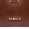 Bolsa De Ombro Argola Couro Marrom - imagem 6