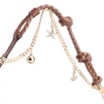 Bolsa De Ombro Bag Charm Couro Marrom - imagem 7
