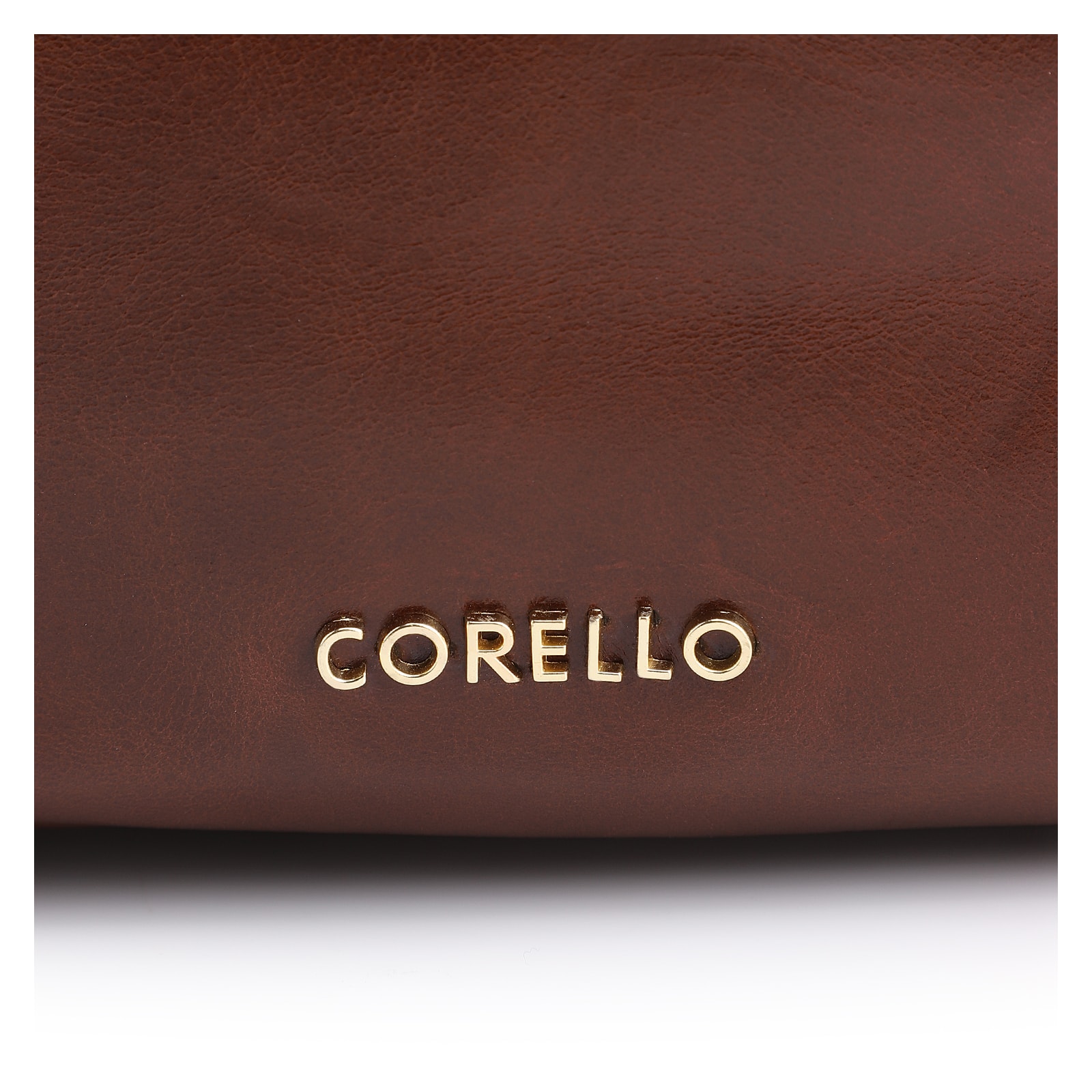 Bolsa De Ombro Bag Charm Couro Marrom