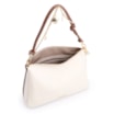 Bolsa De Ombro Bag Charm Couro Off White - imagem 5