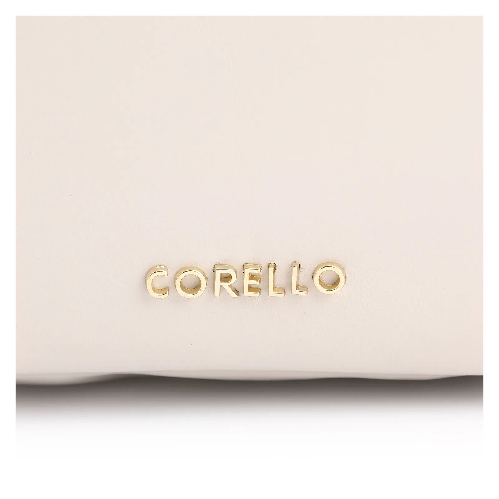 Bolsa De Ombro Bag Charm Couro Off White